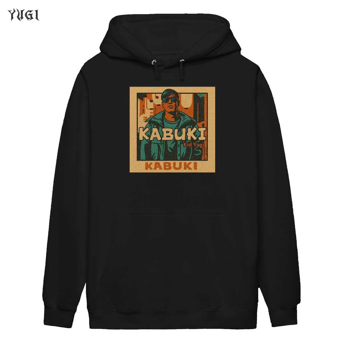 T-shirt Kid Yugi - Kabuki | Maglietta Rap Italiano con Design Vintage Retrò 2 T-shirt Kid Yugi - Kabuki | Maglietta Rap Italiano con Design Vintage Retrò - Image 2
