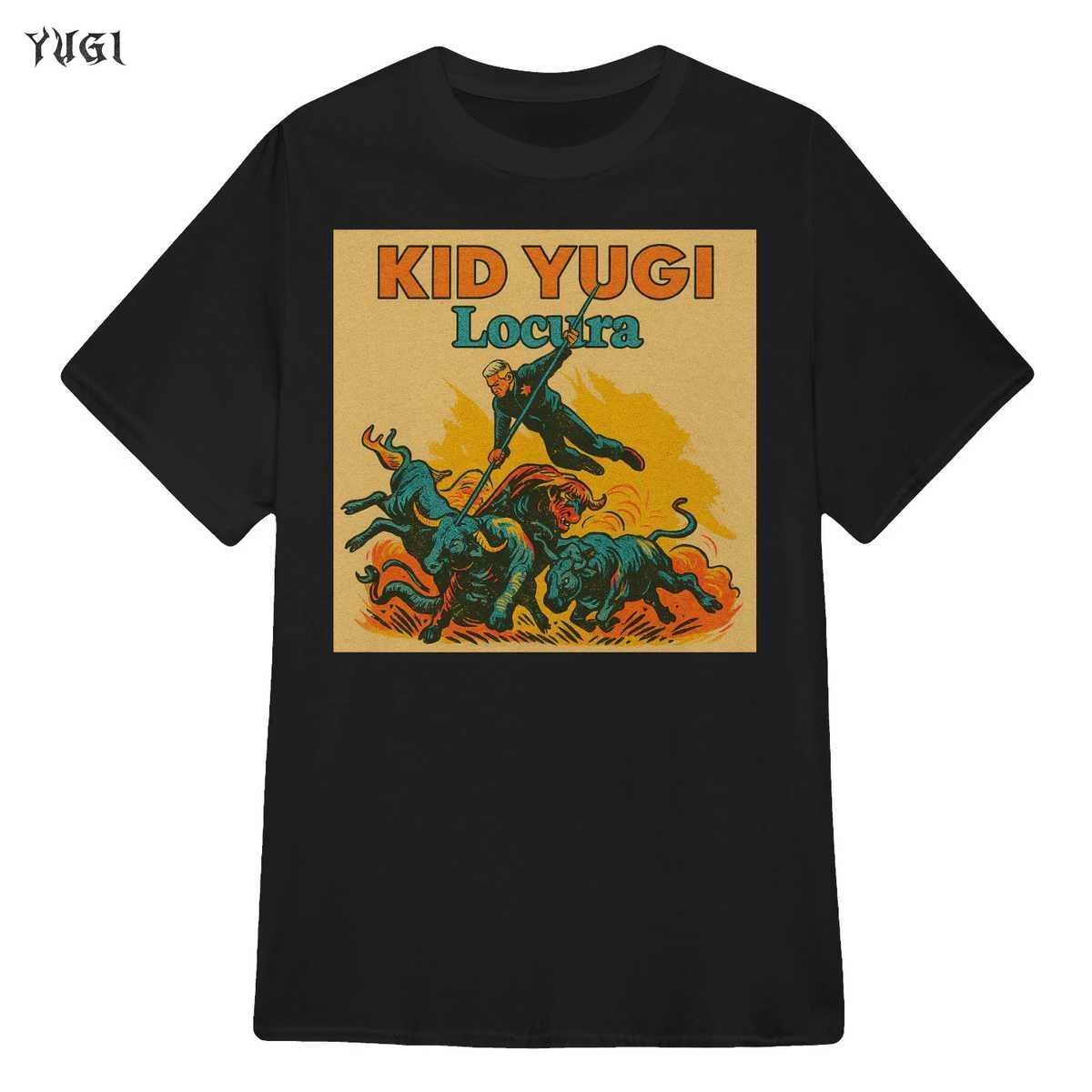 T-Shirt Kid Yugi - Locura | Merch Ufficiale Rap Italiano Stile Vintage 1 T-Shirt Kid Yugi - Locura | Merch Ufficiale Rap Italiano Stile Vintage