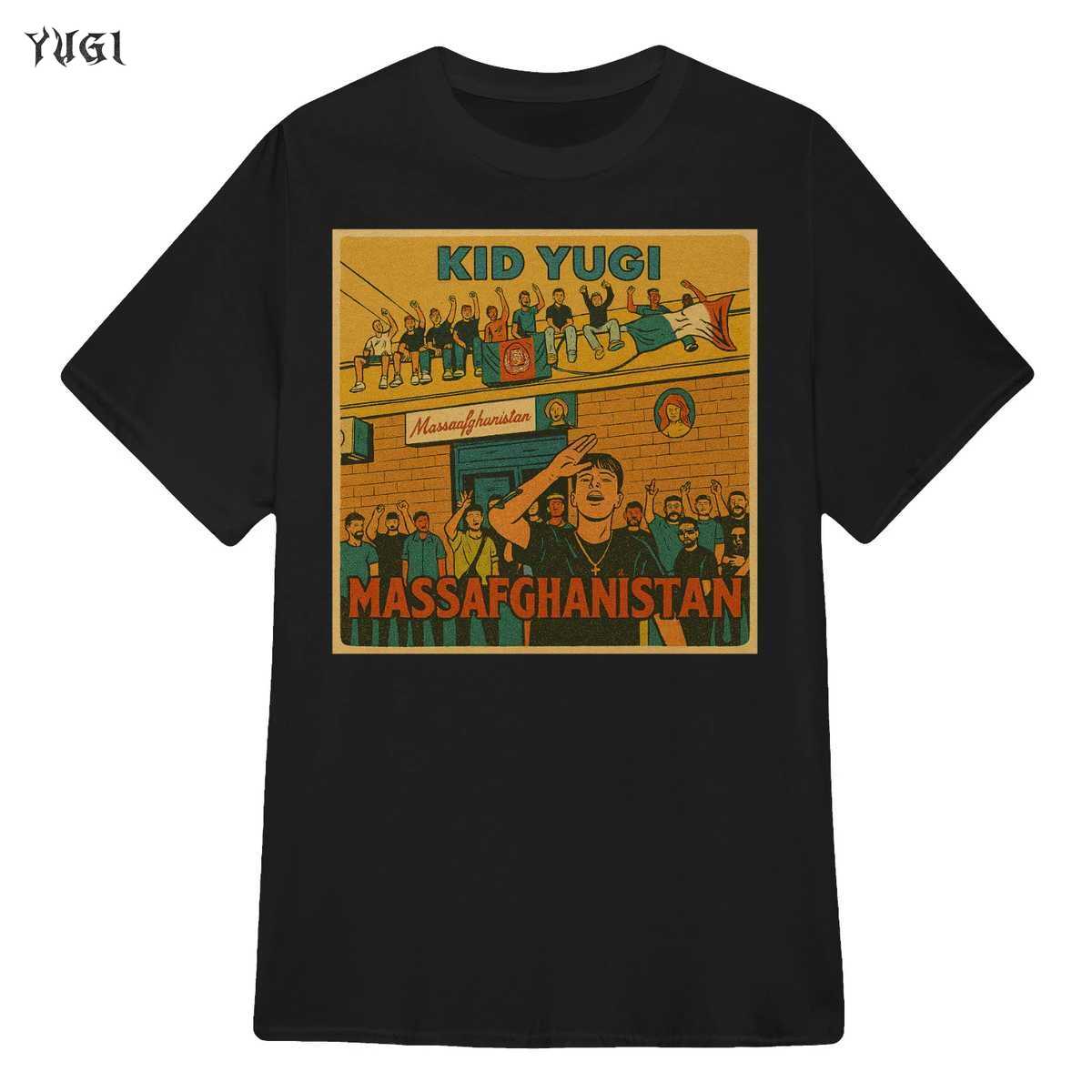 T-shirt Kid Yugi Massafghanistan: Merch Ufficiale Stile Vintage per Fan del Rap Italiano 1 T-shirt Kid Yugi Massafghanistan: Merch Ufficiale Stile Vintage per Fan del Rap Italiano