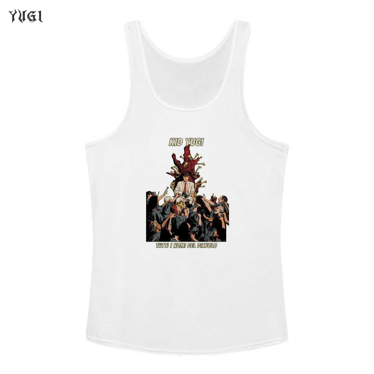 Kid Yugi Merch: T-shirt Tutti I Nomi Del Diavolo - Illustrazione Comic Vintage 2 Kid Yugi Merch: T-shirt Tutti I Nomi Del Diavolo - Illustrazione Comic Vintage - Image 2
