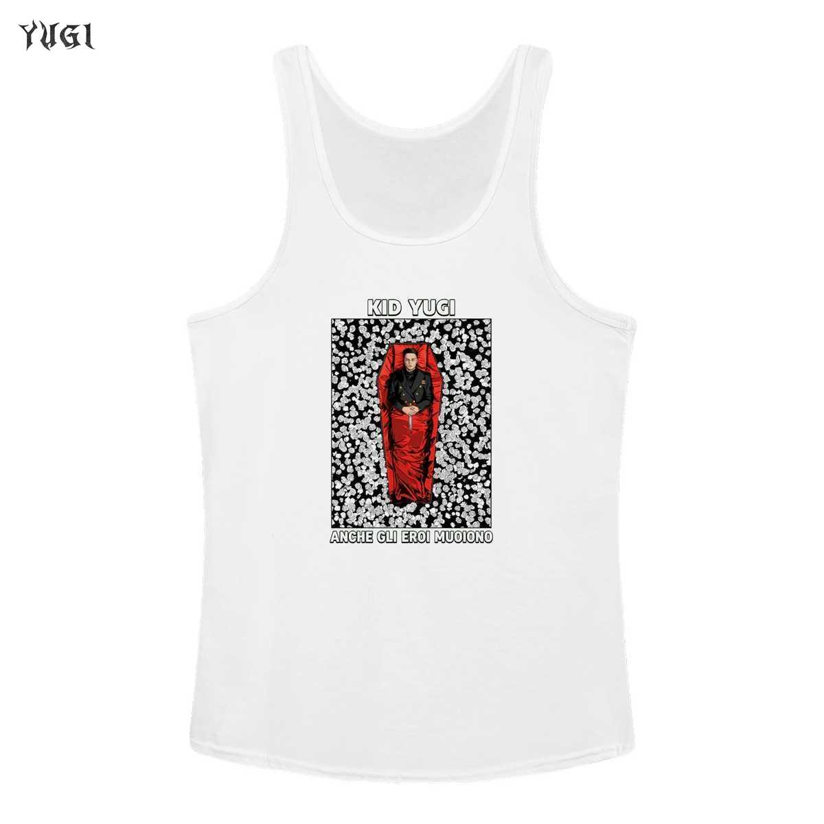 Kid Yugi Merch: Anche Gli Eroi Muoiono T-Shirt - Design Stile Fumetto Vintage 2 Kid Yugi Merch: Anche Gli Eroi Muoiono T-Shirt - Design Stile Fumetto Vintage - Image 2