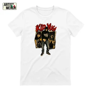 T-shirt Kid Yugi Merch Gloire Comic Noir: Stile Urbano Esclusivo