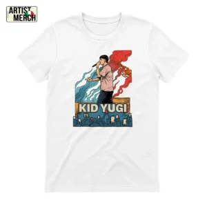T-shirt Kid Yugi Merch: L'Arte Che Incontra la Leggenda dell'Hip Hop