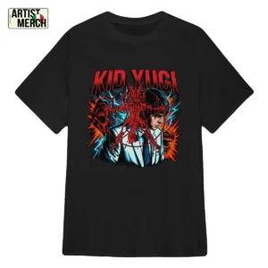 Kid Yugi Merch T-Shirt: Esclusiva Lilith Dark Pentagram