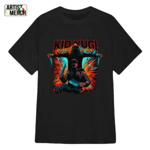 Kid Yugi Merch Quarto di Bue T-Shirt: L'essenza del Dark Trap nel tuo outfit