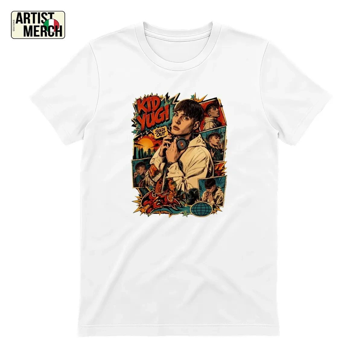 T-shirt Kid Yugi Merch Stile Fumetto Un Must Have Esclusivo Per I Veri Fan