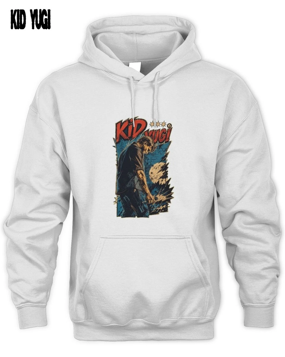 Kid Yugi Camminata Notturna T-Shirt: Merch Comic Noir Urbano 2 Kid Yugi Camminata Notturna Felpa Unisex Hoodie
