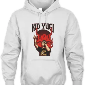 Kid Yugi Cantante Demone Rosso Felpa Unisex Hoodie