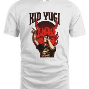 Kid Yugi Cantante Demone Rosso T-Shirt Unisex Standard