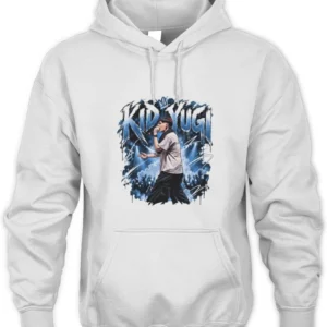 Kid Yugi Splash Blu Sul Palco Felpa Unisex Hoodie