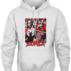 Kid Yugi Capra Tre Teste Felpa Unisex Hoodie