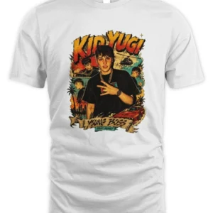 Kid Yugi Giovane Boss Soldi T-Shirt Unisex Standard
