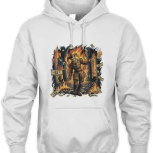 Kid Yugi Giullare In Fiamme Felpa Unisex Hoodie
