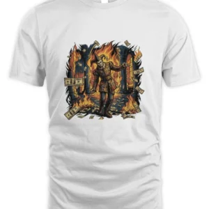 Kid Yugi Giullare In Fiamme T-Shirt Unisex Standard