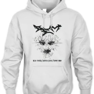 Kid Yugi Volto Rottura Vetro Felpa Unisex Hoodie