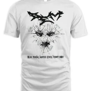 Kid Yugi Volto Rottura Vetro T-Shirt Unisex Standard