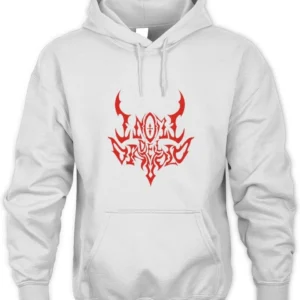 Kid Yugi Logo Gotico Rosso Felpa Unisex Hoodie