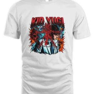 Kid Yugi Anime Oscuro Pentacolo T-Shirt Unisex Standard
