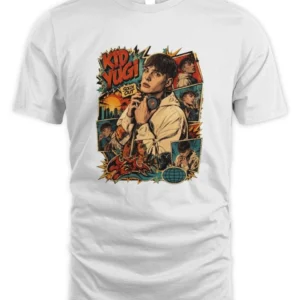 Kid Yugi Ragazzo Fumetto Retro T-Shirt Unisex Standard