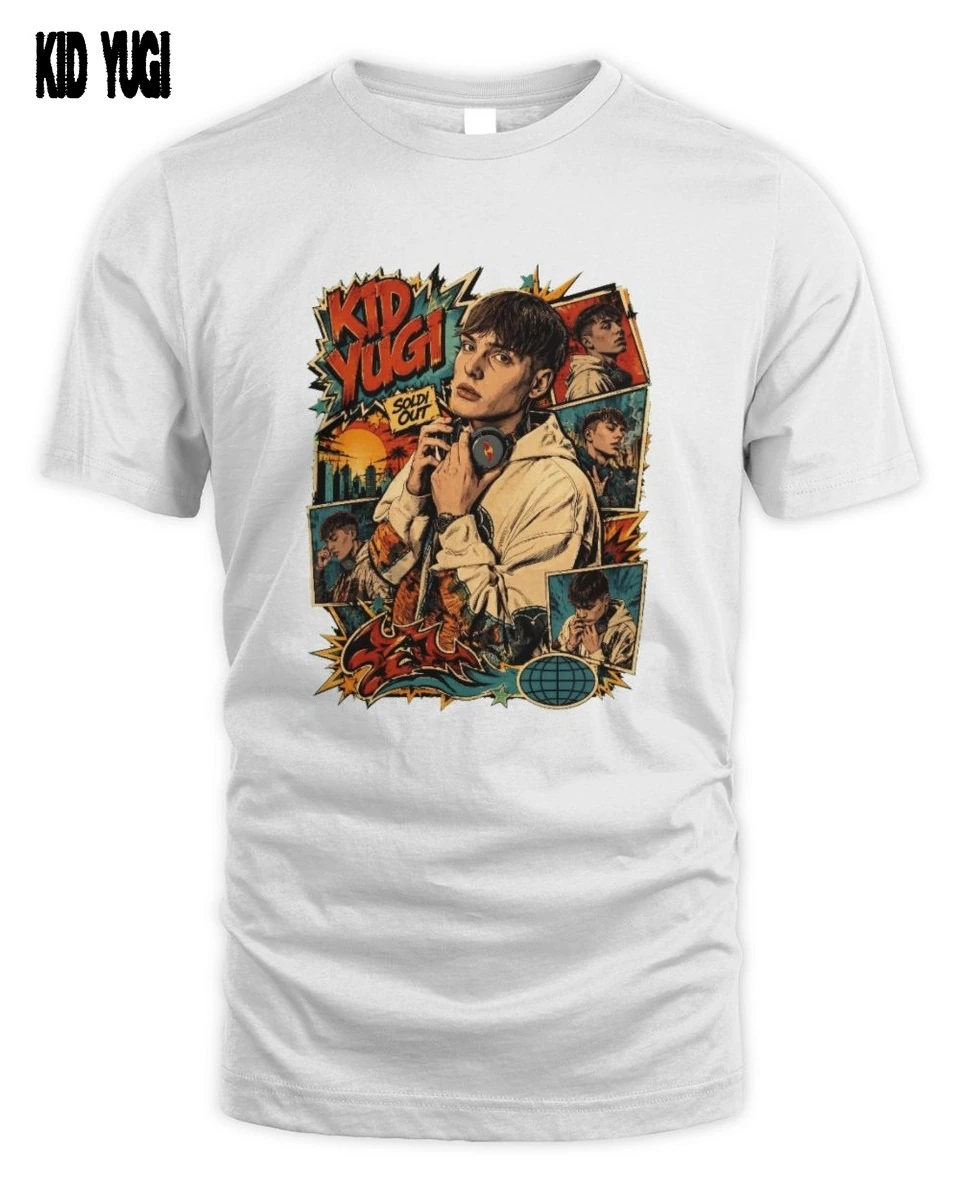 Kid Yugi Ragazzo Fumetto Retro T-Shirt Unisex Standard