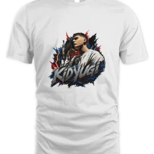 Kid Yugi Rapper Microfono T-Shirt Unisex Standard