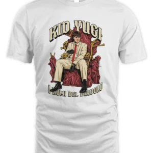 Kid Yugi Re Del Demonio Trono T-Shirt Unisex Standard