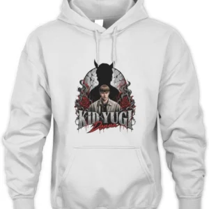 Kid Yugi Demone E Rose Rosse Felpa Unisex Hoodie