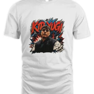 Kid Yugi Ritratto Rosso Sangue T-Shirt Unisex Standard