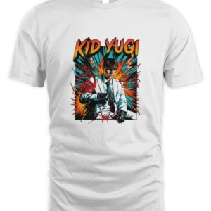 Kid Yugi Uomo Elegante Magia Oscura T-Shirt Unisex Standard