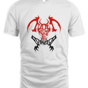Kid Yugi Simbolo Gotico Rosso Nero T-Shirt Unisex Standard