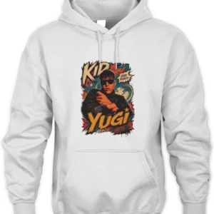 Kid Yugi Occhiali Da Sole Fumetto Felpa Unisex Hoodie