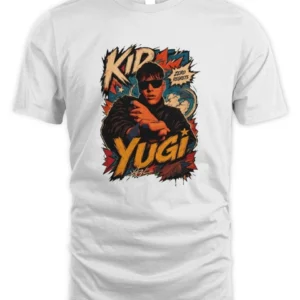 Kid Yugi Occhiali Da Sole Fumetto T-Shirt Unisex Standard