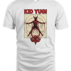 Kid Yugi Uomo Vitruviano Occulto T-Shirt Unisex Standard