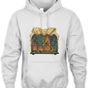 Kid Yugi Vetrate In Fiamme Felpa Unisex Hoodie